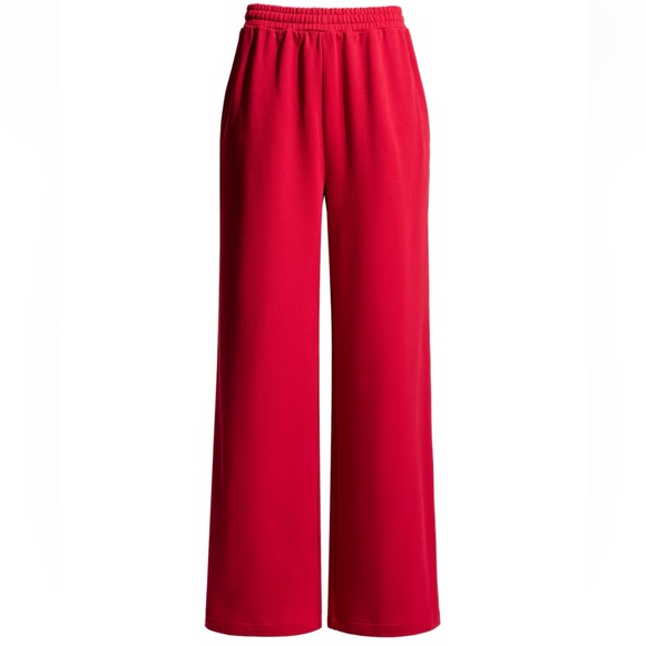 Magda Butrym Pants - Magda Butrym Wide-Leg Motif-Detail Joggers